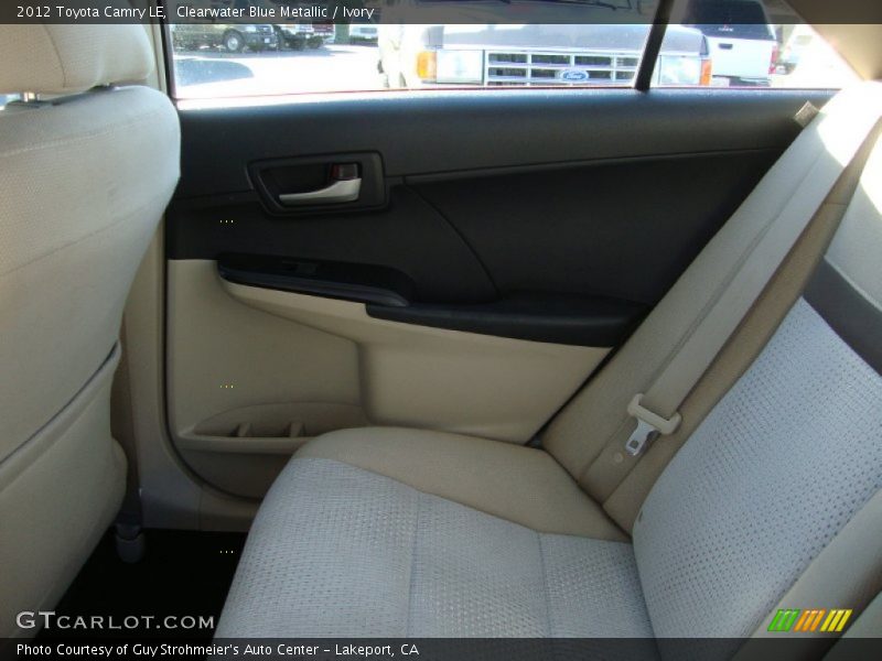 Clearwater Blue Metallic / Ivory 2012 Toyota Camry LE