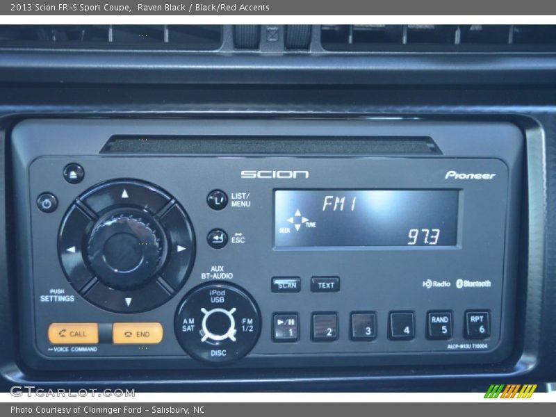 Raven Black / Black/Red Accents 2013 Scion FR-S Sport Coupe