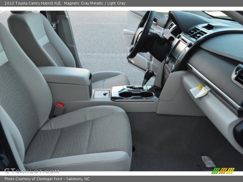 Magnetic Gray Metallic / Light Gray 2013 Toyota Camry Hybrid XLE