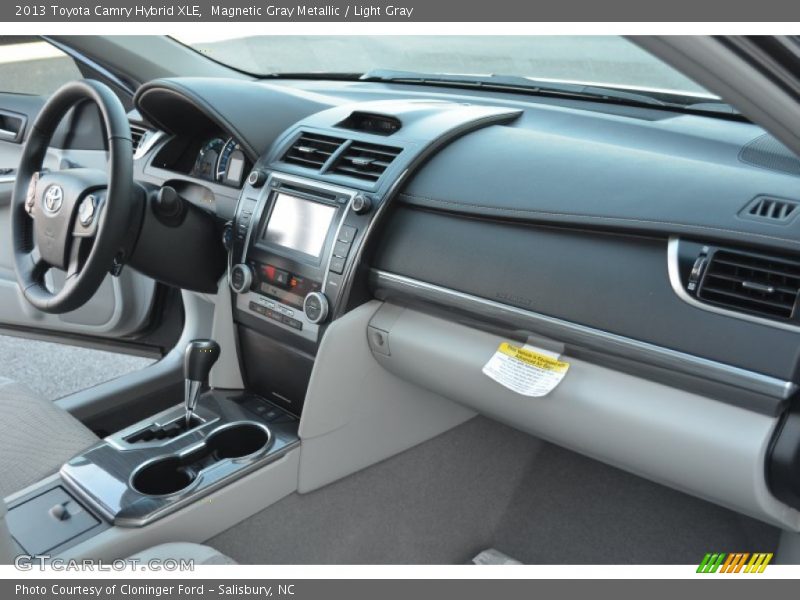 Magnetic Gray Metallic / Light Gray 2013 Toyota Camry Hybrid XLE