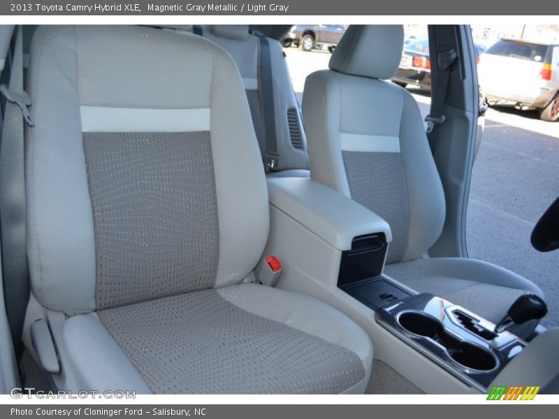 Magnetic Gray Metallic / Light Gray 2013 Toyota Camry Hybrid XLE