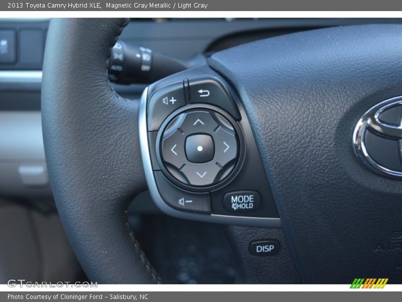 Magnetic Gray Metallic / Light Gray 2013 Toyota Camry Hybrid XLE