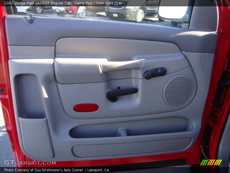 Flame Red / Dark Slate Gray 2002 Dodge Ram 1500 ST Regular Cab