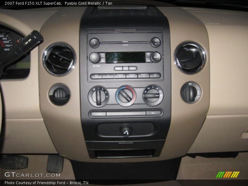 Pueblo Gold Metallic / Tan 2007 Ford F150 XLT SuperCab