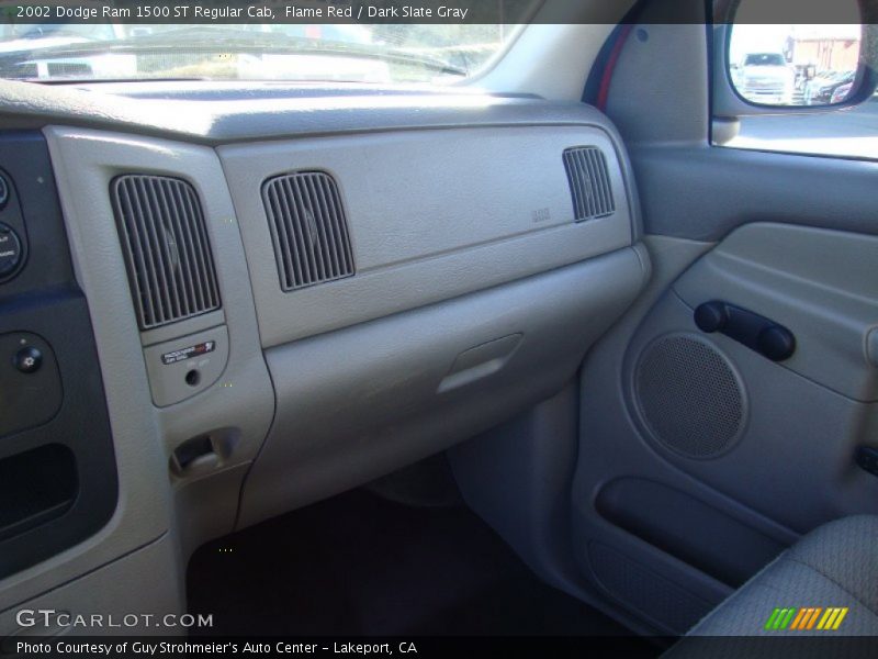 Flame Red / Dark Slate Gray 2002 Dodge Ram 1500 ST Regular Cab