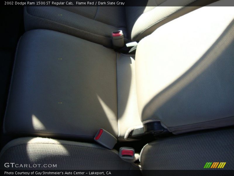 Flame Red / Dark Slate Gray 2002 Dodge Ram 1500 ST Regular Cab