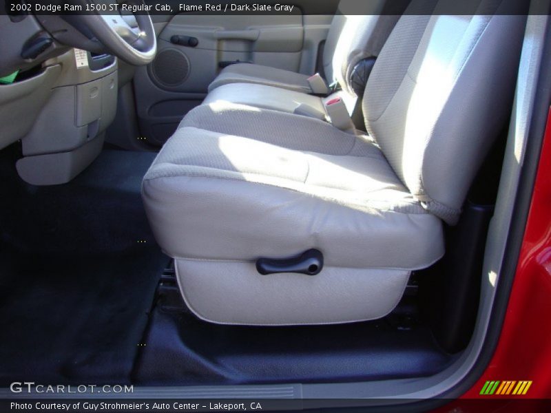Flame Red / Dark Slate Gray 2002 Dodge Ram 1500 ST Regular Cab