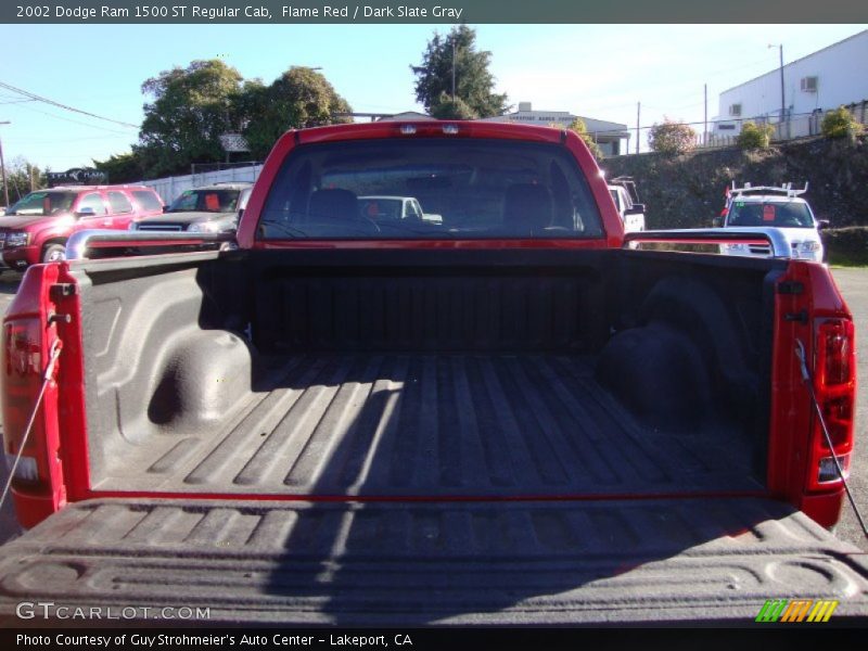 Flame Red / Dark Slate Gray 2002 Dodge Ram 1500 ST Regular Cab