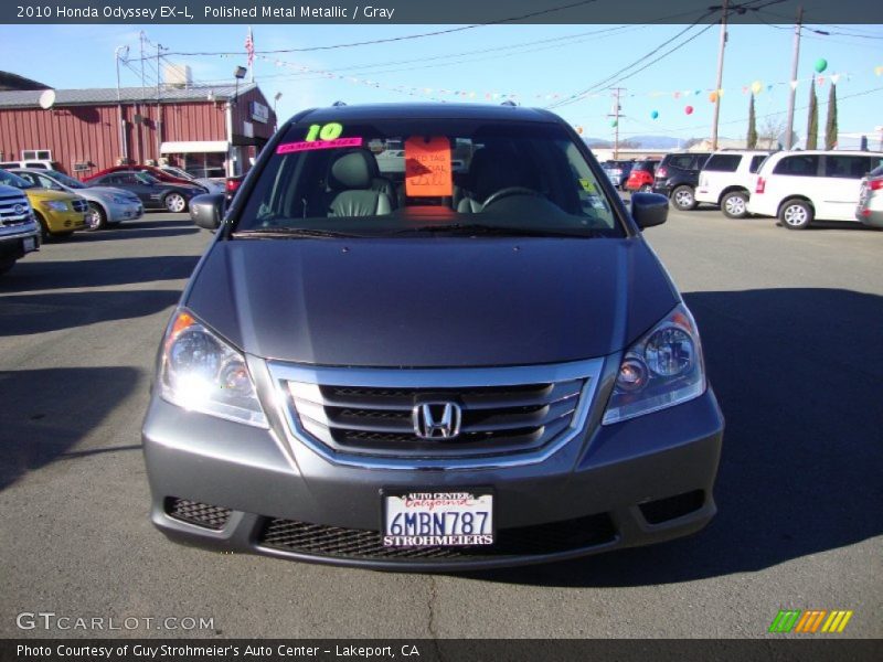 Polished Metal Metallic / Gray 2010 Honda Odyssey EX-L