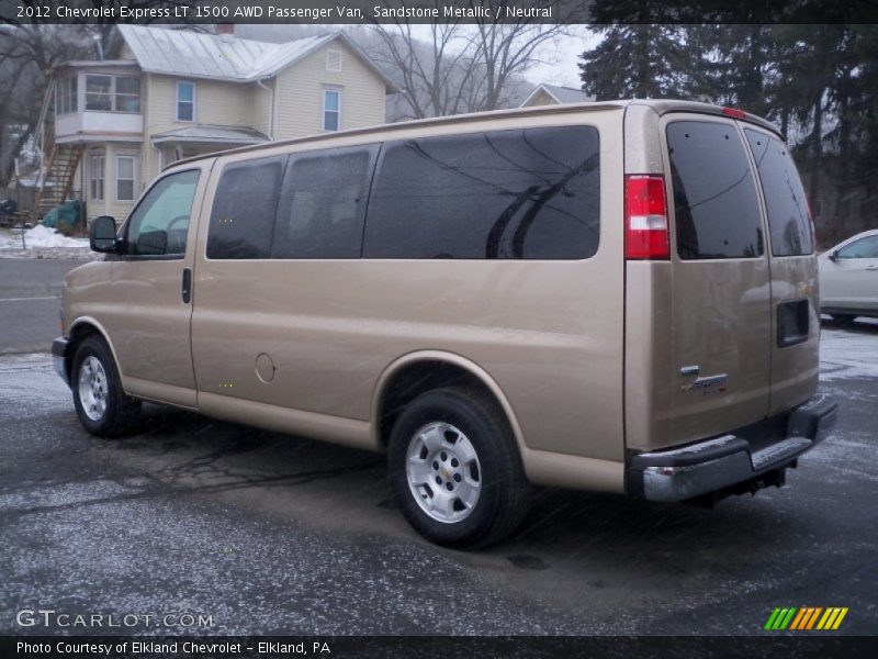 Sandstone Metallic / Neutral 2012 Chevrolet Express LT 1500 AWD Passenger Van