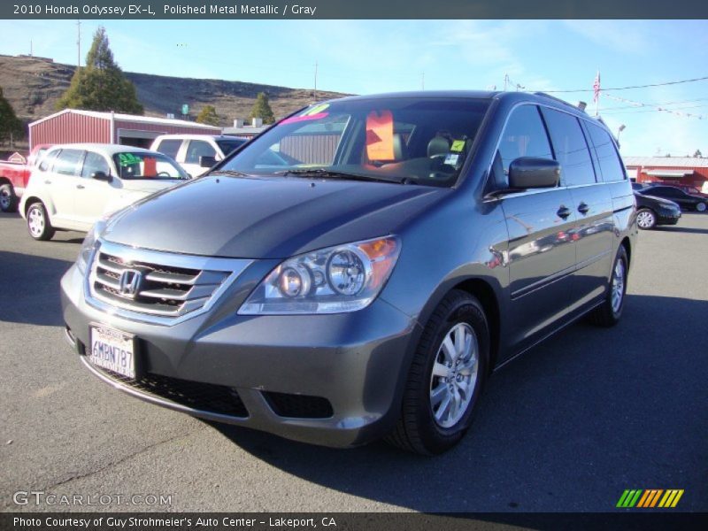Polished Metal Metallic / Gray 2010 Honda Odyssey EX-L