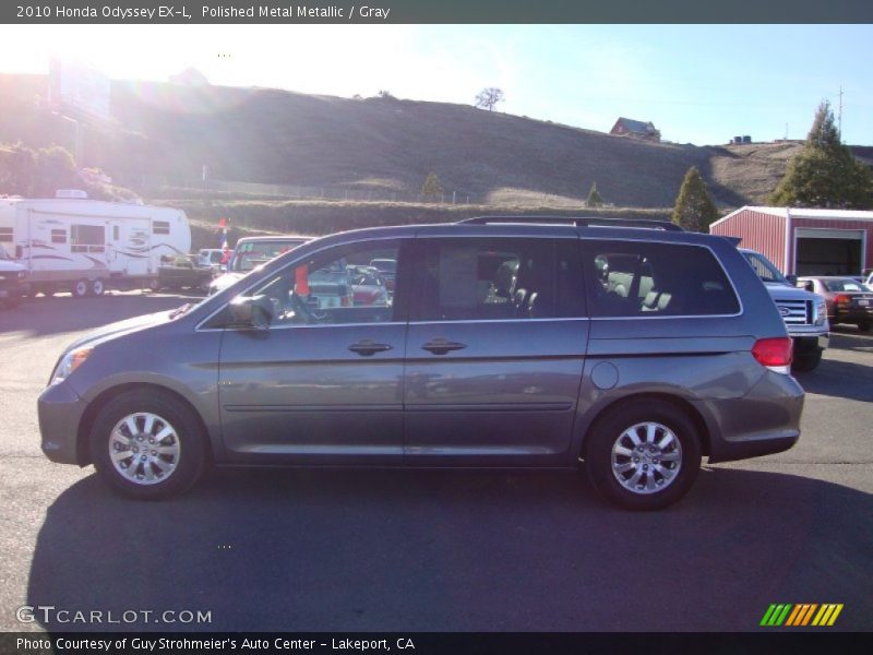 Polished Metal Metallic / Gray 2010 Honda Odyssey EX-L