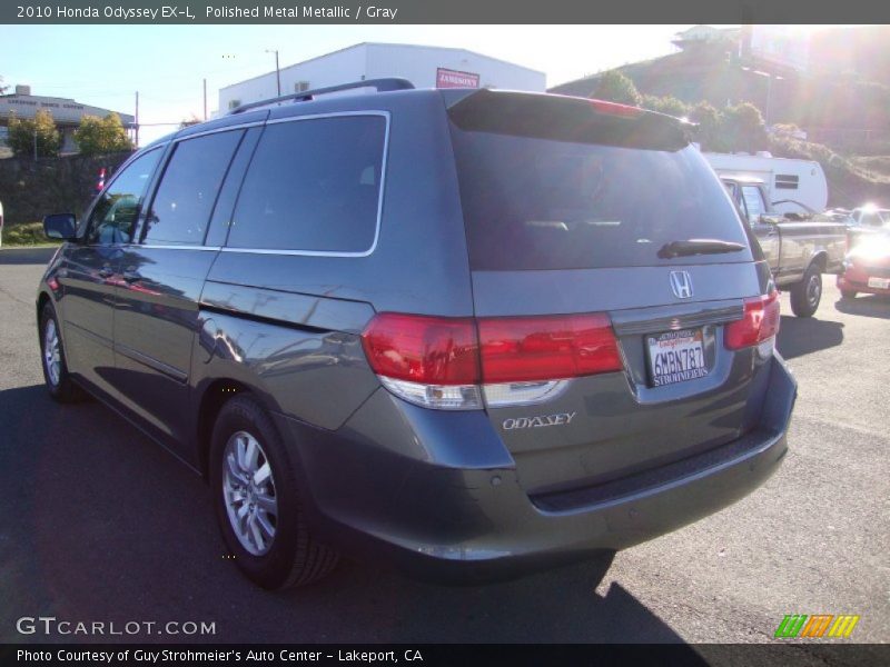 Polished Metal Metallic / Gray 2010 Honda Odyssey EX-L