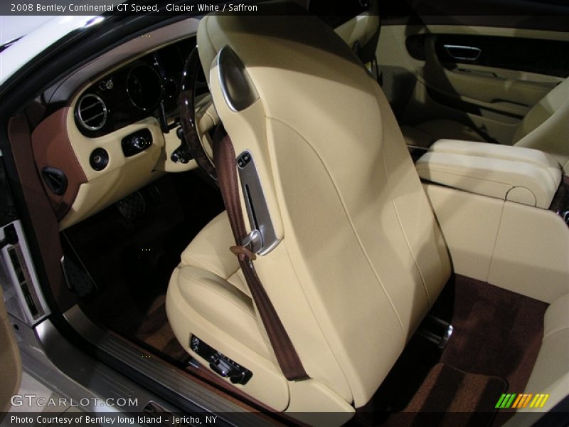 Glacier White / Saffron 2008 Bentley Continental GT Speed