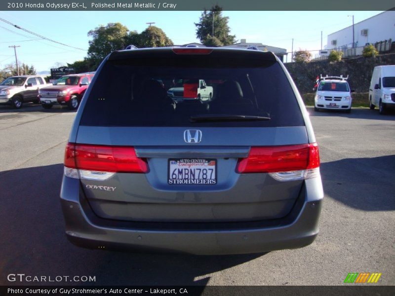 Polished Metal Metallic / Gray 2010 Honda Odyssey EX-L