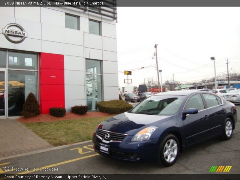 Navy Blue Metallic / Charcoal 2009 Nissan Altima 2.5 SL