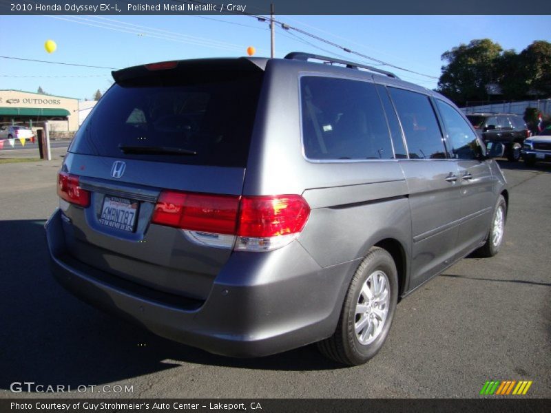 Polished Metal Metallic / Gray 2010 Honda Odyssey EX-L