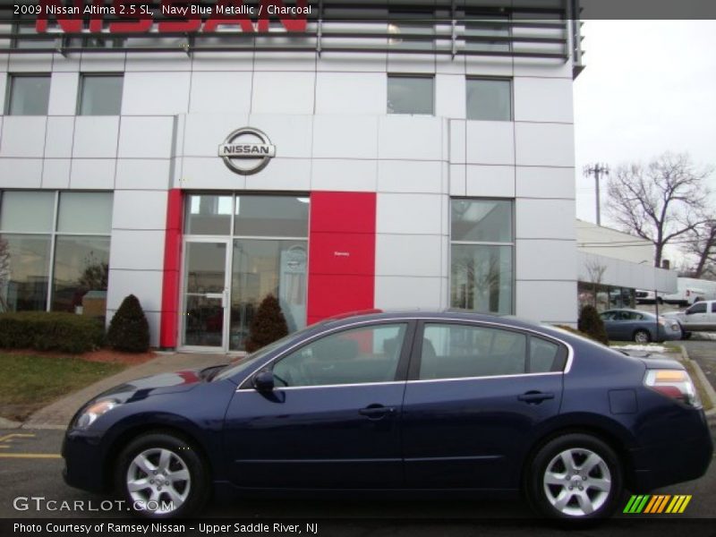 Navy Blue Metallic / Charcoal 2009 Nissan Altima 2.5 SL
