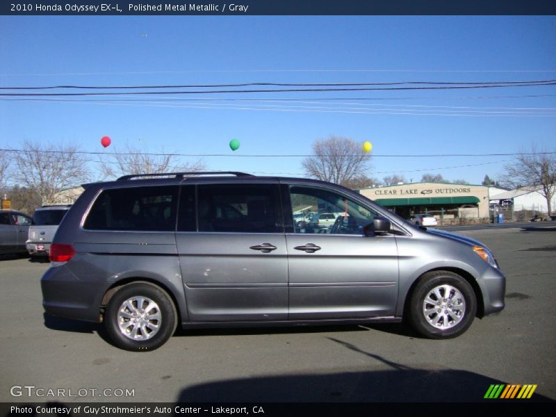 Polished Metal Metallic / Gray 2010 Honda Odyssey EX-L