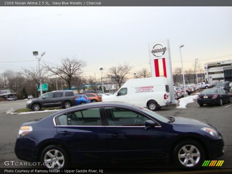 Navy Blue Metallic / Charcoal 2009 Nissan Altima 2.5 SL