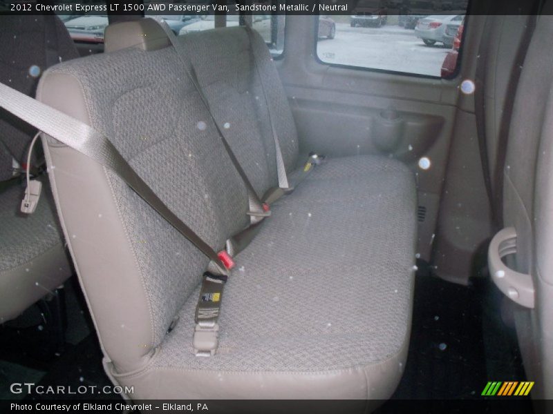 Sandstone Metallic / Neutral 2012 Chevrolet Express LT 1500 AWD Passenger Van