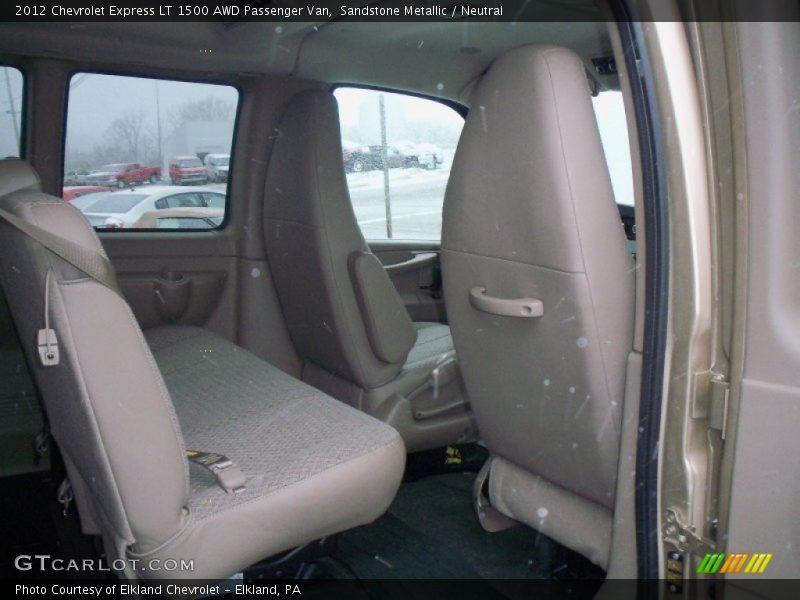 Sandstone Metallic / Neutral 2012 Chevrolet Express LT 1500 AWD Passenger Van