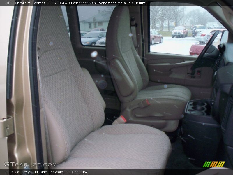 Sandstone Metallic / Neutral 2012 Chevrolet Express LT 1500 AWD Passenger Van