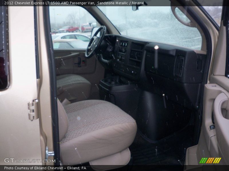Sandstone Metallic / Neutral 2012 Chevrolet Express LT 1500 AWD Passenger Van