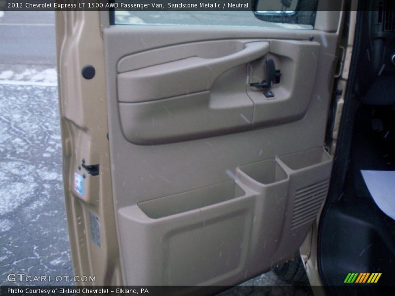 Sandstone Metallic / Neutral 2012 Chevrolet Express LT 1500 AWD Passenger Van