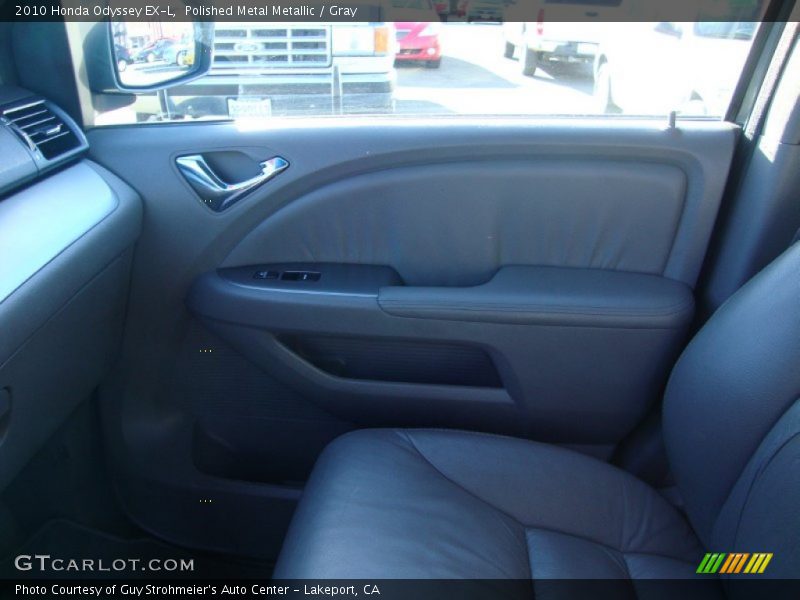 Polished Metal Metallic / Gray 2010 Honda Odyssey EX-L