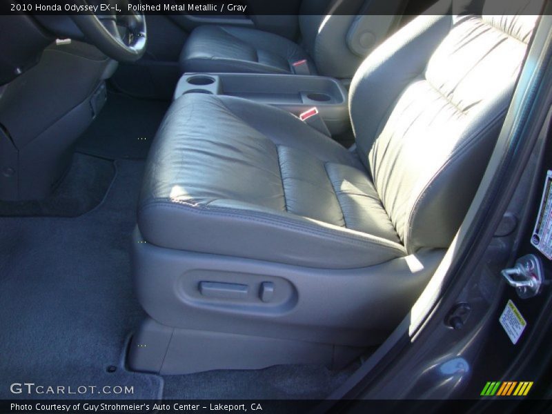 Polished Metal Metallic / Gray 2010 Honda Odyssey EX-L