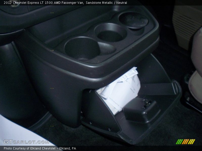 Sandstone Metallic / Neutral 2012 Chevrolet Express LT 1500 AWD Passenger Van