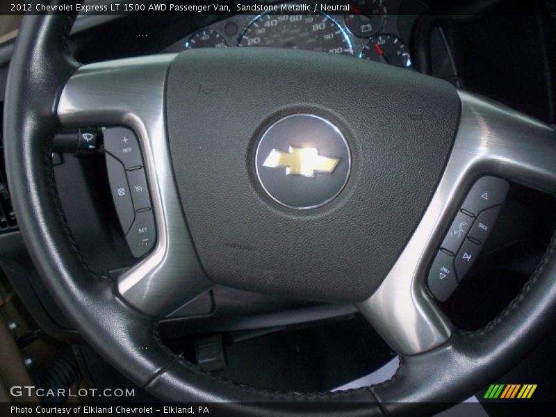 Sandstone Metallic / Neutral 2012 Chevrolet Express LT 1500 AWD Passenger Van