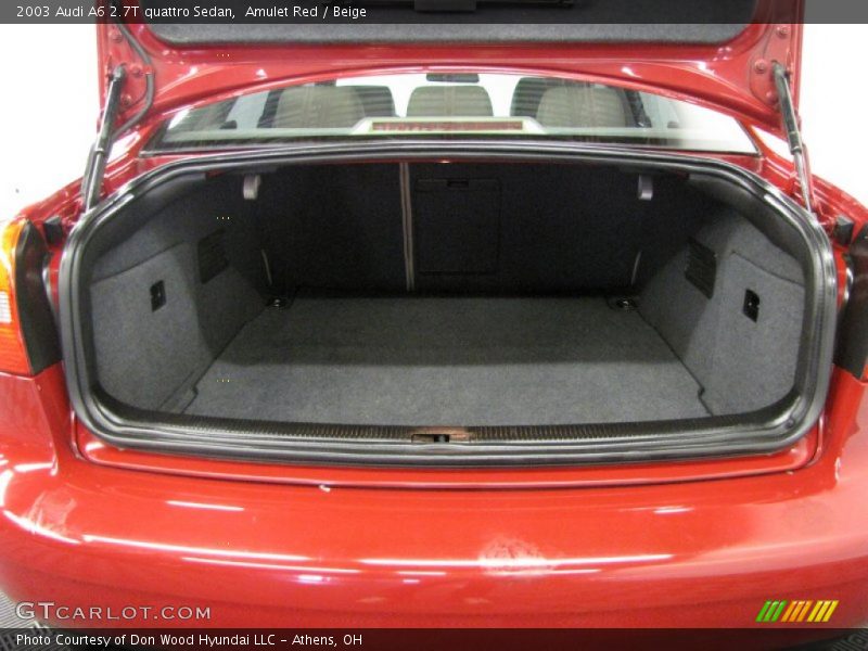 Amulet Red / Beige 2003 Audi A6 2.7T quattro Sedan