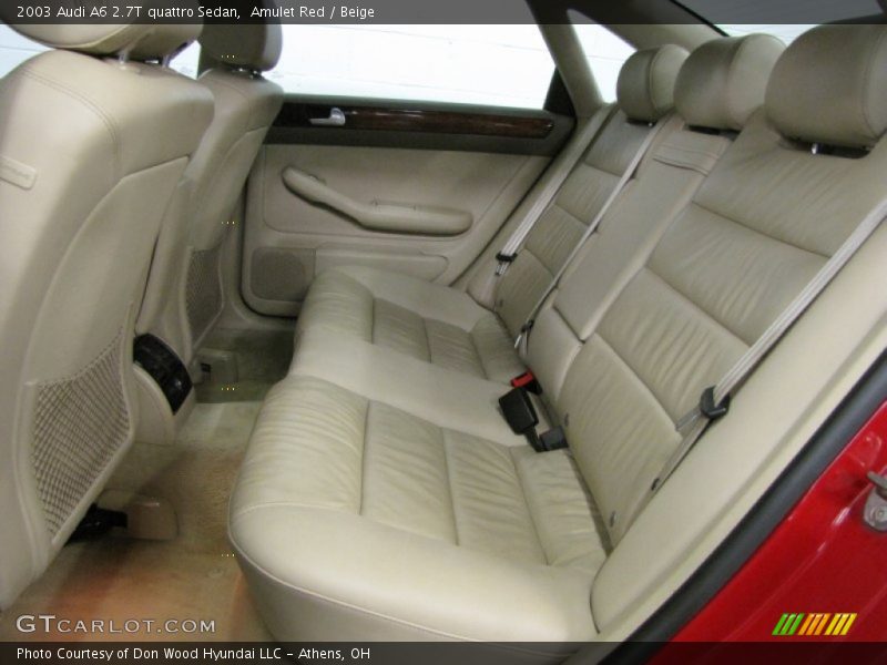 Amulet Red / Beige 2003 Audi A6 2.7T quattro Sedan