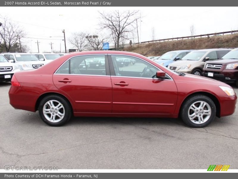  2007 Accord EX-L Sedan Moroccan Red Pearl