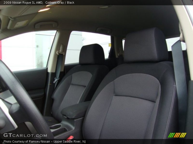Gotham Gray / Black 2009 Nissan Rogue SL AWD