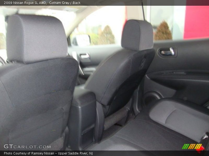 Gotham Gray / Black 2009 Nissan Rogue SL AWD