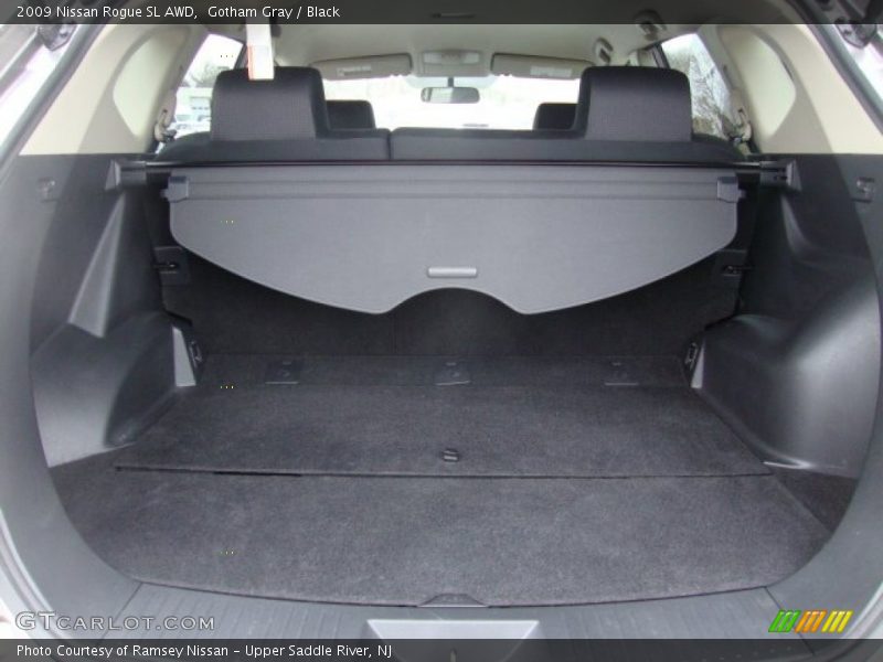 Gotham Gray / Black 2009 Nissan Rogue SL AWD