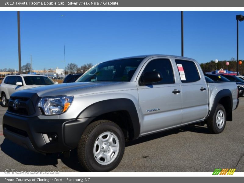 Silver Streak Mica / Graphite 2013 Toyota Tacoma Double Cab