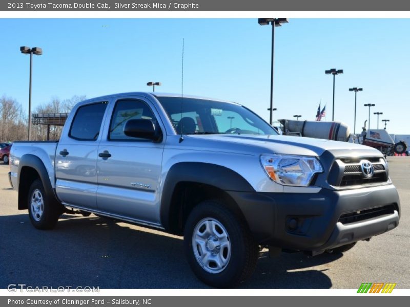 Silver Streak Mica / Graphite 2013 Toyota Tacoma Double Cab