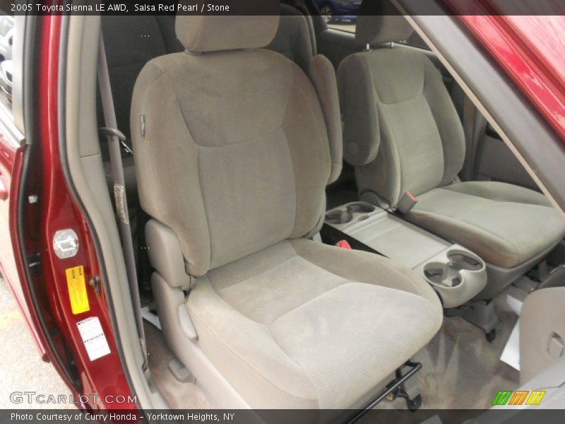 Salsa Red Pearl / Stone 2005 Toyota Sienna LE AWD