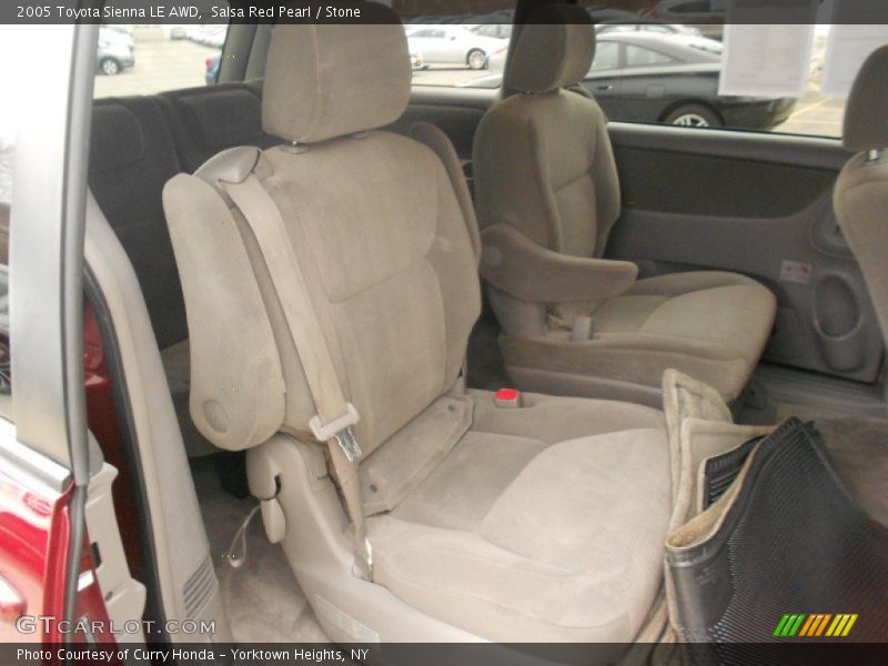 Salsa Red Pearl / Stone 2005 Toyota Sienna LE AWD
