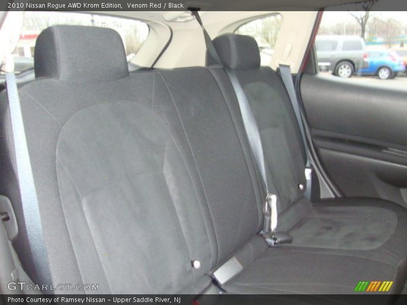 Venom Red / Black 2010 Nissan Rogue AWD Krom Edition