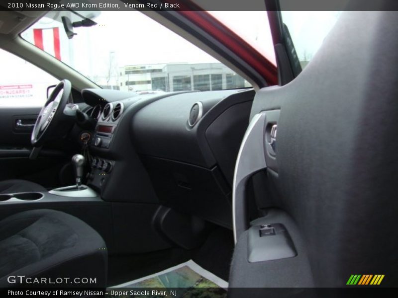 Venom Red / Black 2010 Nissan Rogue AWD Krom Edition