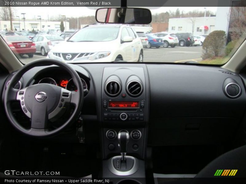 Venom Red / Black 2010 Nissan Rogue AWD Krom Edition