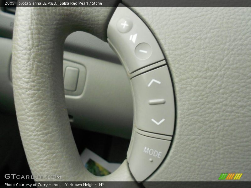 Salsa Red Pearl / Stone 2005 Toyota Sienna LE AWD