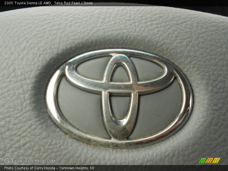 Salsa Red Pearl / Stone 2005 Toyota Sienna LE AWD