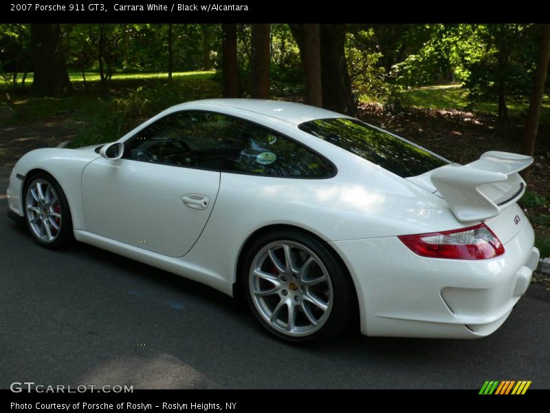 Carrara White / Black w/Alcantara 2007 Porsche 911 GT3