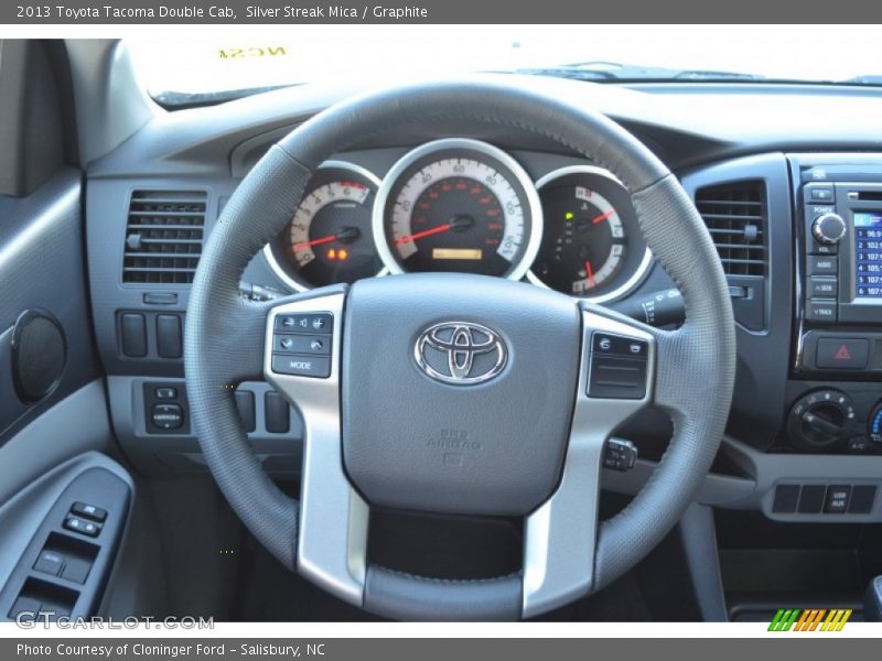 Silver Streak Mica / Graphite 2013 Toyota Tacoma Double Cab